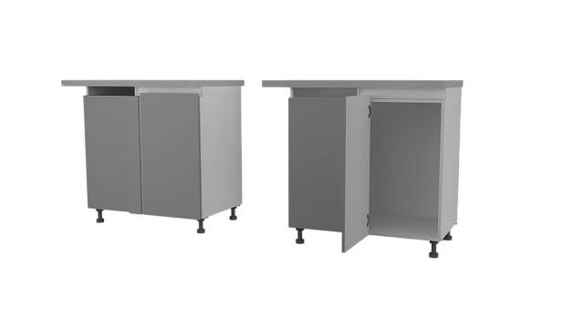 Фото - стол угловой Аттика Гола 