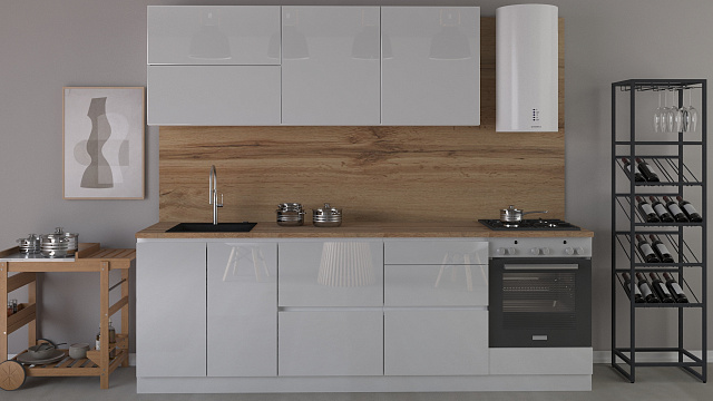 Фото - кухня Аттика Gola 260 Норд  Фото - кухня Аттика Gola 260 Норд