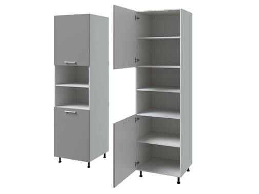 Фото - пенал Неста 60 2-дв с нишей п/духовку П60 