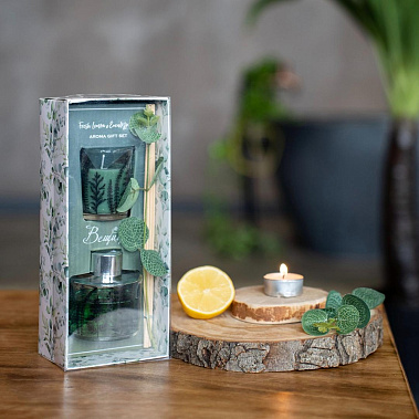 Фото - арома сет FRESH LEMON & EUCALYPTUS 80 мл. 