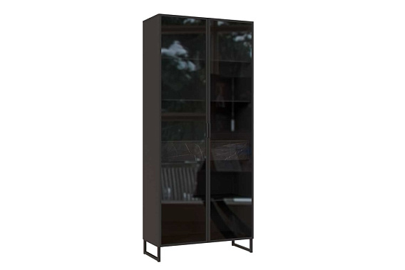 Фото - шкаф-витрина Милагро 2-дв 