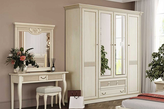 Фото - шкаф 4-дв Изотта 