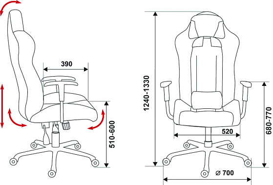 Фото - кресло игровое СН-771 