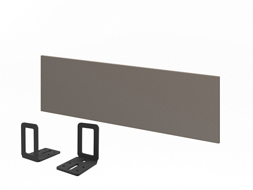 Фото - перегородка Lemo, экран с креплением к столешнице 