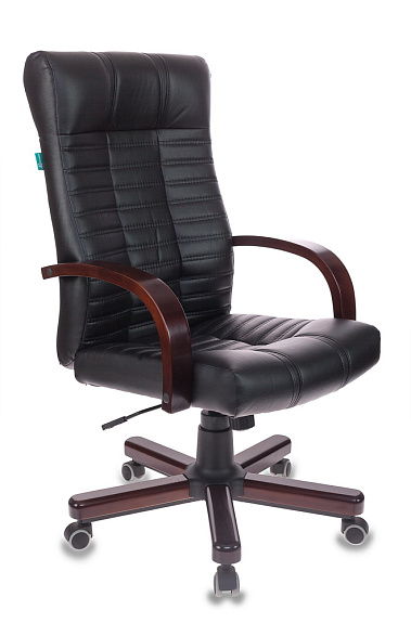 Фото - кресло руководителя Бюрократ KB-10 Walnut 