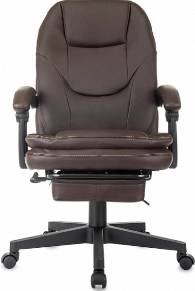 Фото - кресло руководителя Бюрократ CH-868N-BF с подставкой для ног 