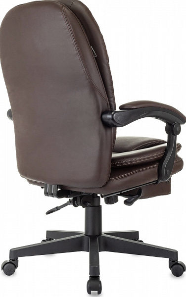 Фото - кресло руководителя Бюрократ CH-868N-BF с подставкой для ног 