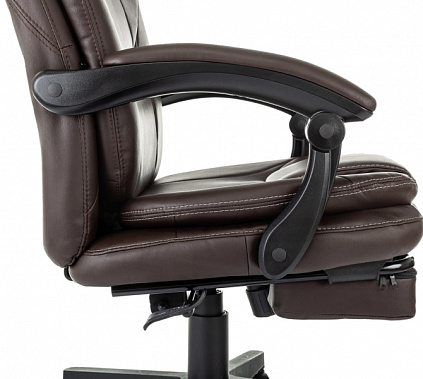 Фото - кресло руководителя Бюрократ CH-868N-BF с подставкой для ног 