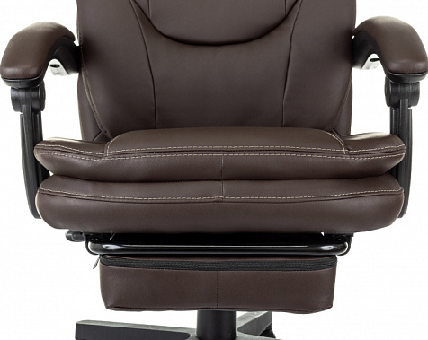 Фото - кресло руководителя Бюрократ CH-868N-BF с подставкой для ног 