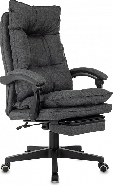 Фото - кресло руководителя Бюрократ CH-820MSG-F с подставкой для ног 