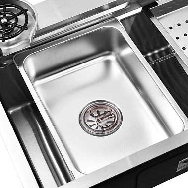 Фото - мойка врезная Gerhans K37545 со смесителем и аксесуарами 