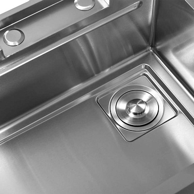 Фото - мойка врезная Gerhans K37545 со смесителем и аксесуарами 