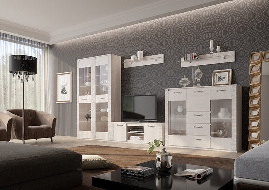 Фото - гостиная Элана комплект 4 дуб сонома 