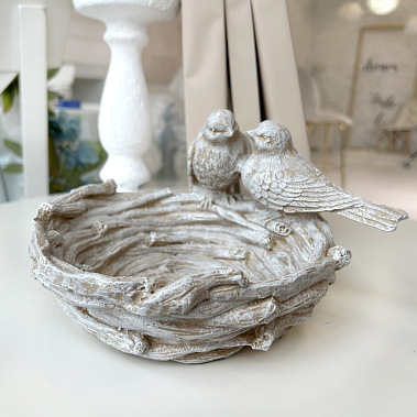 Фото - подставка д/мелочей Птичье гнездо винтаж 