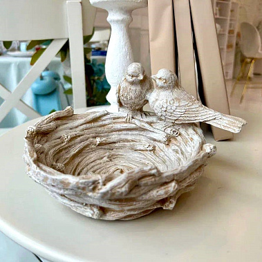 Фото - подставка д/мелочей Птичье гнездо винтаж 