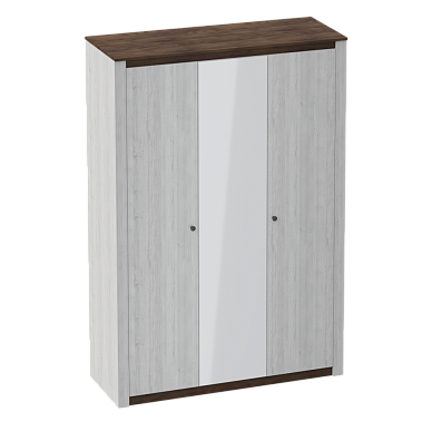 Фото - шкаф 3-дв Даллас с зеркалом 