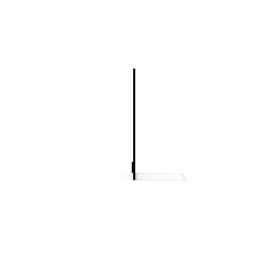 Фото - дверь Time.S средняя стеклянная стекло тонированное серое 