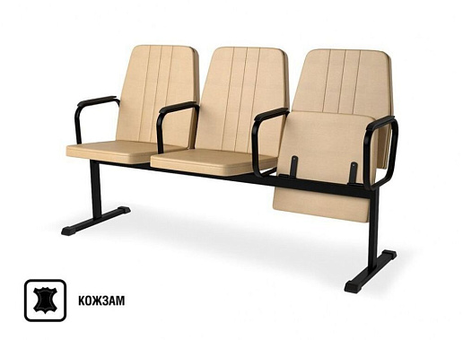 Фото - секция 2-местная мягкая Versa эконом КМ15-02 