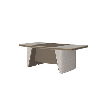 Фото - стол руководителя Ньютон/NewTone 190 с траверсом 