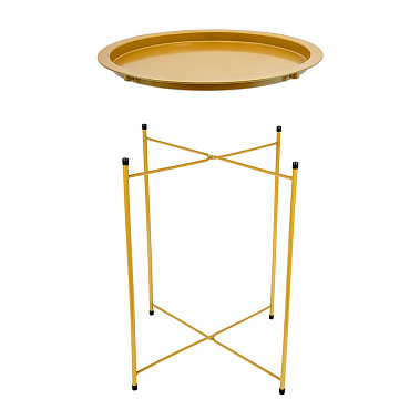 Фото - столик-поднос складной металлический 