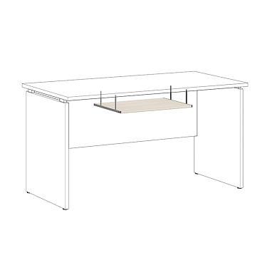 Фото - полка д/клавиатуры Васанта V-062 