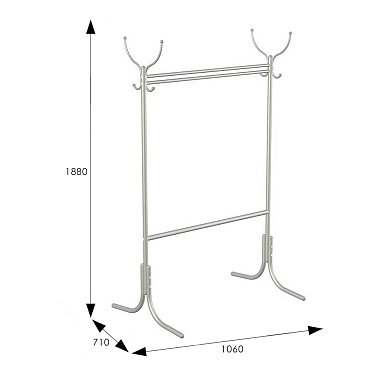 Фото - вешалка напольная М13 