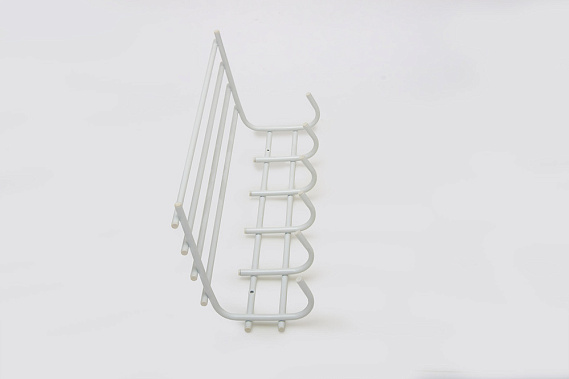 Фото - вешалка д/одежды 6 крючков с полкой 