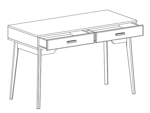 Фото - стол письменный Калгари 
