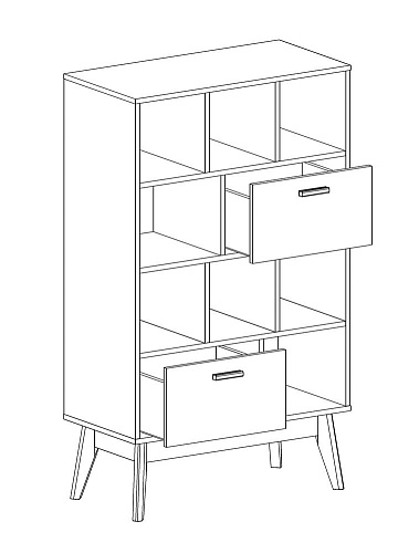 Фото - стеллаж Калгари 