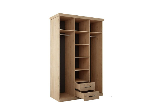 Фото - шкаф 3-дв Магнум с зеркалом 2-ящ 