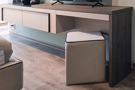 Фото - тумба ТВ Милагро настенная 