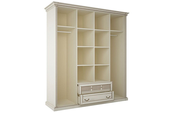 Фото - шкаф 4-дв Изотта 