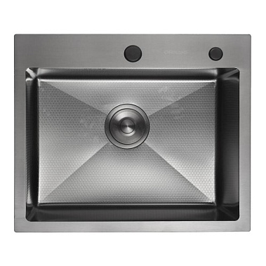 Фото - мойка врезная прямоугольная Gerhans 60*50 