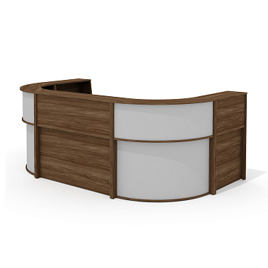 Фото - стойка администратора Агат 320*170 палдао 