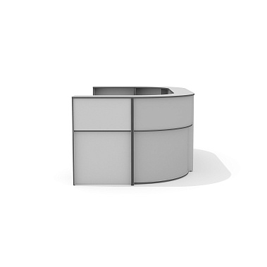 Фото - стойка администратора Агат 320*170 светло-серый 