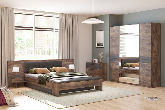 Фото - спальня Глазго комплект 3 